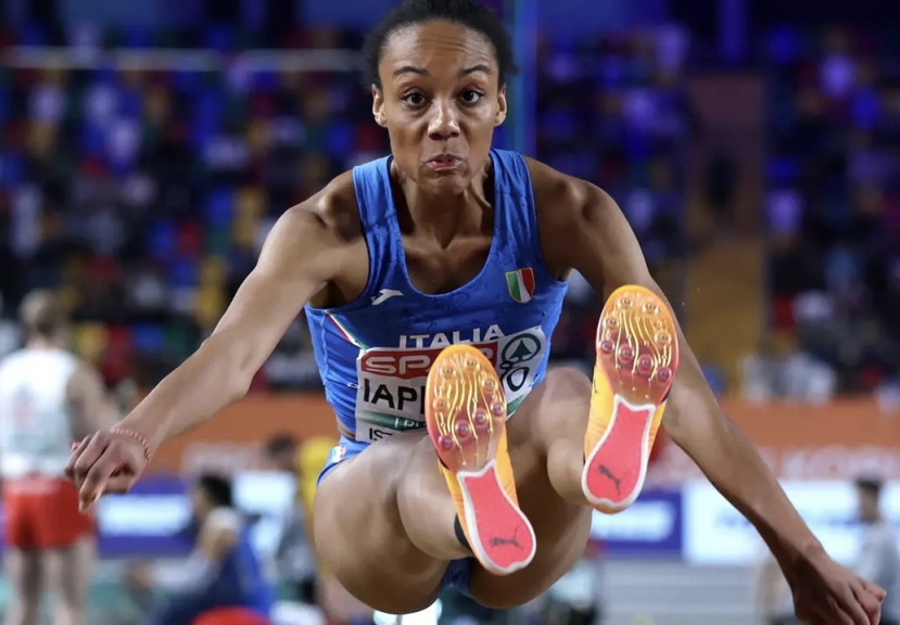 Europei atletica indoor: Larissa Iapichino è medaglia d’argento nel salto in lungo e fissa il record italiano a 6,96 metri