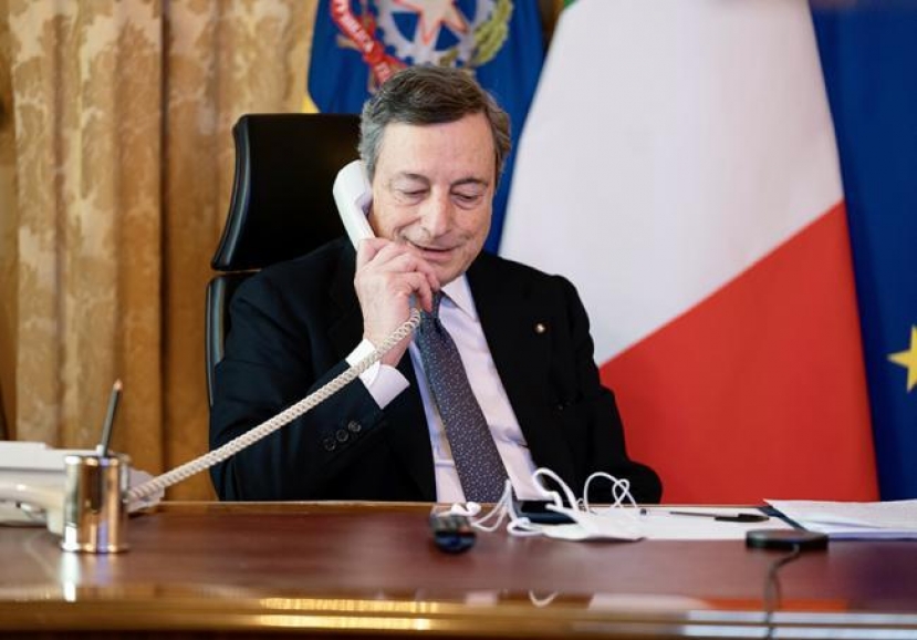 G7 e G20: colloquio telefonico di Draghi con il Primo Ministro del Giappone Yoshihide Suga
