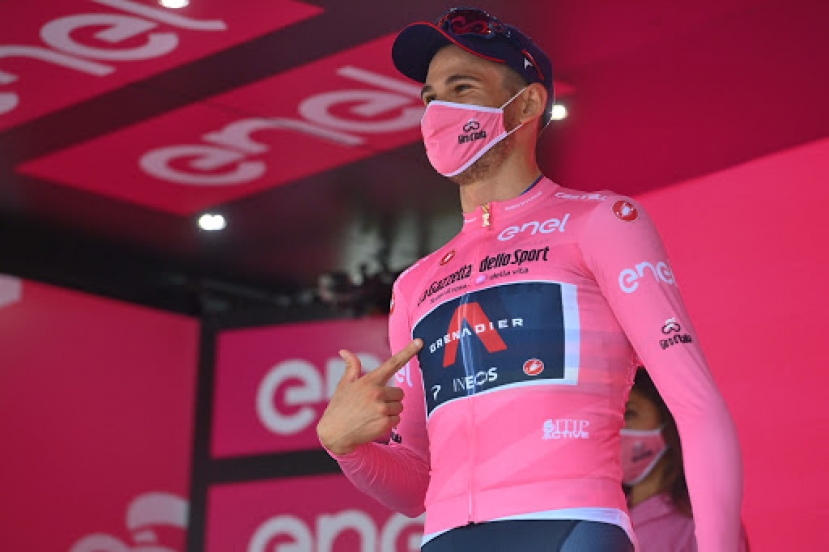 Giro d&#039;Italia: la prima maglia rosa a Filippo Ganna nella tappa a cronometro