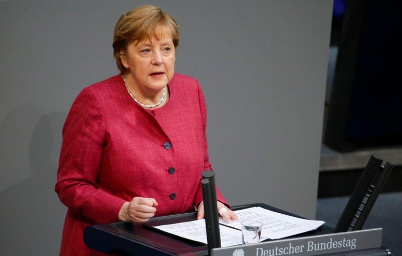 Elezioni politiche Germania: l&#039;appoggio esplicito di Merkel al candidato Cdu, Lashet