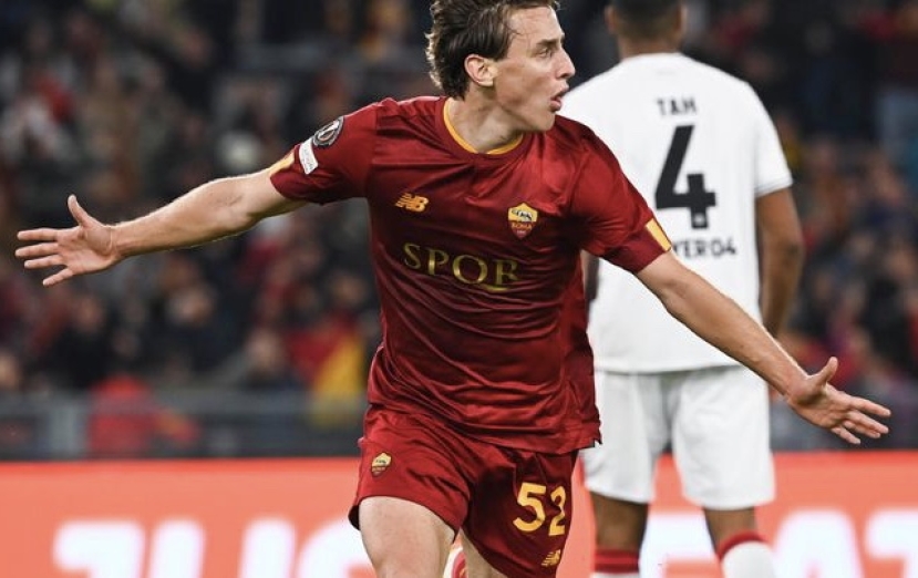Europa League: solo la Roma vince nelle semifinali d’andata battendo il Bayer Levunksen (1-0)