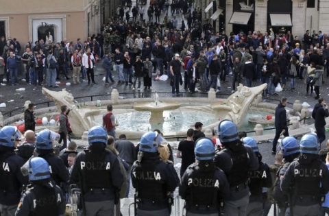 Roma-Fenyeeord: massima allerta oggi per la sicurezza. Schierati 1500 uomini delle forze dell’ordine