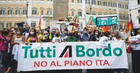 Ex Alitalia: incontro in salita tra ITA e Sindacati che confermano lo sciopero per il 24 settembre