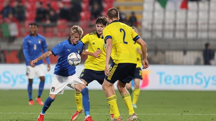 Europei Under 21: Italia-Svezia 1-1 con reti di Lucca e Prica