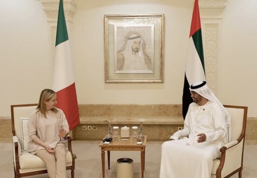 La missione della premier Meloni negli Emirati: cooperazione energetica e Coop28