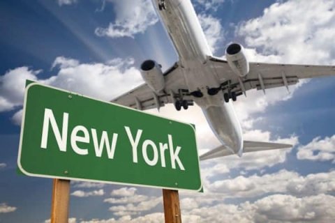 Tamponi a risposta immediata con un QR Code sui voli per New York con Alitalia partendo da Fiumicino