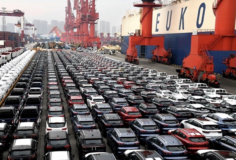 Esportazione mondiale auto: la Cina con l’elettrico sorpassa il Giappone e balza al primo posto
