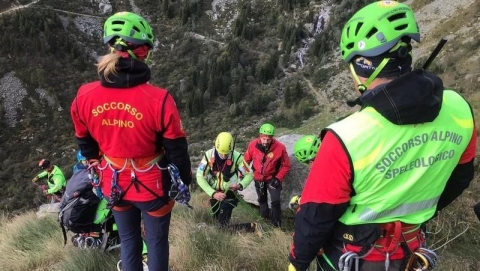 Bergamo: recuperata la salma dell'escursionista precipitato ieri da Pizzo Coca
