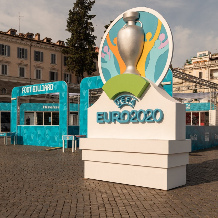 UEFA Euro 2020: inaugurata la &quot;cittadella&quot; di Piazza del Popolo a Roma. Nel programma gli interventi musicali di Irene Grandi e Annalisa