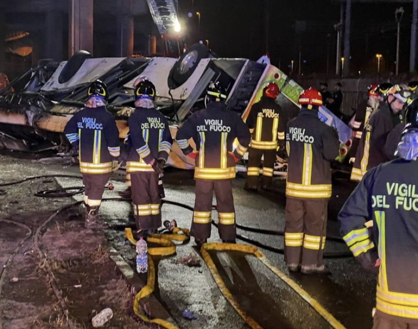 Tragedia stradale bus Mestre: la Procura apre un fascicolo. Ipotesi mancanza sicurezza guardrail