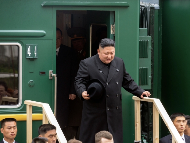 Russia: l’arrivo a Vladivostok del treno verde blindato del leader coreano Kim Jong Un