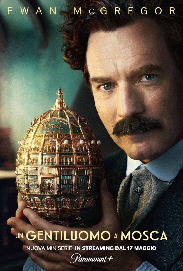 Serie Tv: dal best seller “Un gentiluomo a Mosca” otto episodi con Evan McGregor su Paramount+