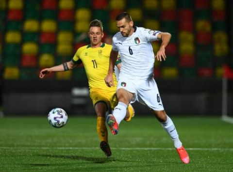 Qualificazione Mondiali: terzo successo per gli azzurri che vincono 2-0 in Lituania