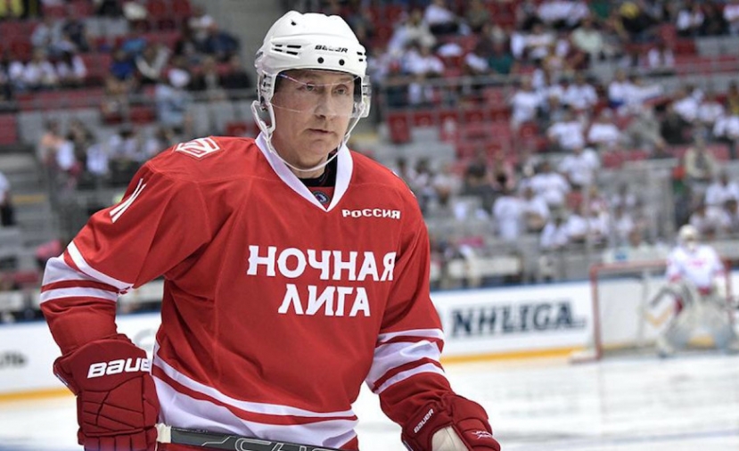 Il Presidente Russo Vladimir Putin appassionato di Hockey