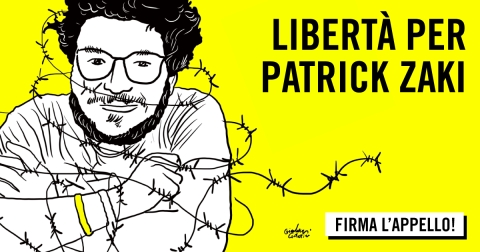 Patrick Zaki: un anno di ingiusta detenzione. L'invito a firmare l'appello di Amnesty International