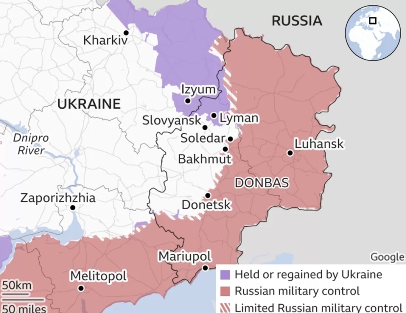 Ucraina: la resistenza strenua di Bakhmut. Zelensky elogia i soldati e chiede armi a lunga gittata
