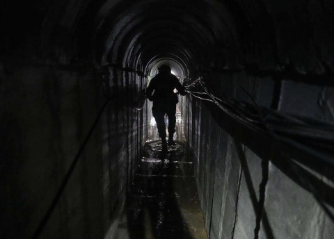 Gaza City: scoperto dalle forze israeliane un tunnel sotto la sede Unrwa nel quartiere Rimal
