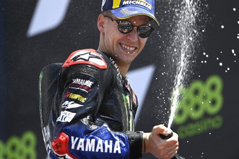 MotoGP: sul circuito di Misano si laurea campione Fabio Quartararo favorito dalla caduta di Bagnaia