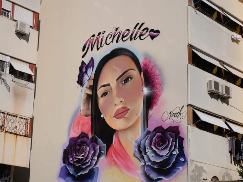 Street Art: un murales nel quartiere Torrevecchia di Roma ricorda il femminicidio di Michelle Causo
