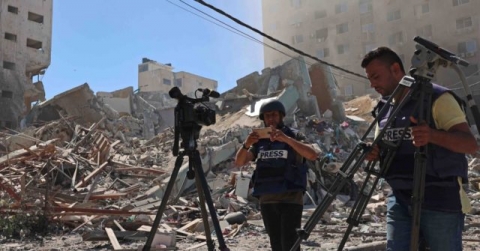 Usa: Blinken chiede conto delle bombe israeliane sgangiate sul palazzo dei media ad Hamas