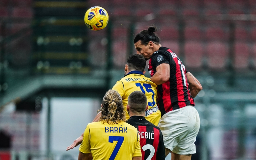 Anticipo Serie A: il Milan in rimonta nel secondo tempo batte il Verona 3-2. Autogol di Gunter