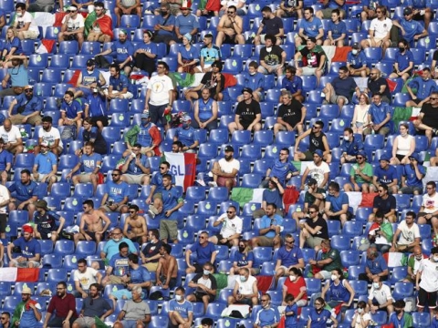 Finale Euro 2020: niente maxi-schermo all’Olimpico. Lo ha stabilito il Comitato per la sicurezza