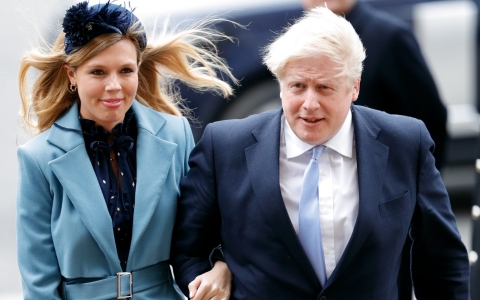 Boris Johnson sposo per la terza volta. Ieri le nozze a Westminster con Carrie Symonds