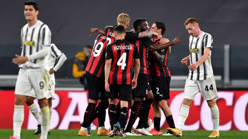 Serie A: il Milan travolge la Juve (0-3) che rischia di uscire dal giro Champions