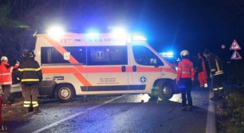 Cuneo: mortale incidente a Castelmagno per 5 giovani usciti fuoristrada con l'auto. Il conducente aveva 24 anni