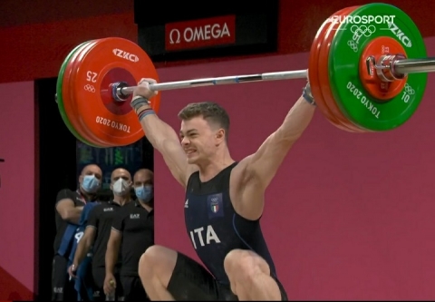 Olimpiadi: arriva la medaglia di bronzo nei pesi da 67 kg per l’atleta azzurro Mirko Zanni