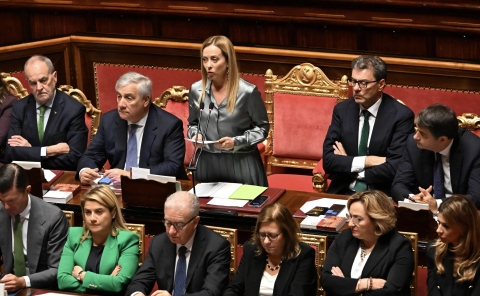Senato, il discorso della premier Meloni in vista del Consiglio Ue: conflitto Israele e manovra 2024