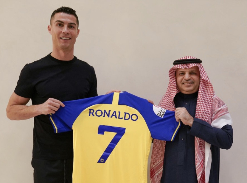 Calcio: Cristiano Ronaldo indosserà la maglia numero 7 della squadra Saudita Al-Nassr insieme a Ospina e Diaz