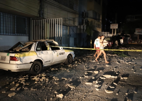 Messico: sisma di magnitudo 5.0 ad Acapulco. Sgombrati edifici ma non ci sono vittime