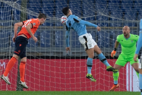 Champions League: la Lazio pareggia con il Brugge (2-2) con i gol di Correa e Immobile e si qualifica per gli ottavi
