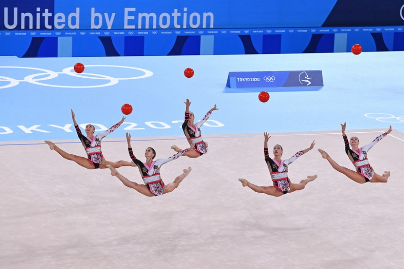 Olimpiadi: le “farfalle” volano sul podio della ginnastica ritmica. Sono medaglia di bronzo