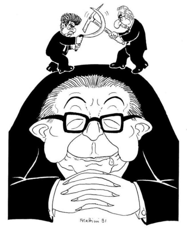Mostra: Giulio Andreotti raccontato in 130 vignette di satira politica alla Fondazione Hanns Seidel Italia/Vaticano