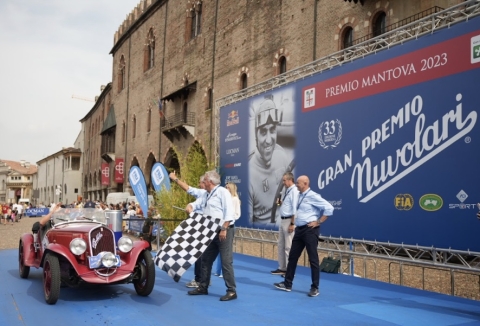 33º Gran Premio Nuvolari: è l’equipaggio Vesco-Vesco a vincere l’edizione a bordo della Fiat 508 S del 1935