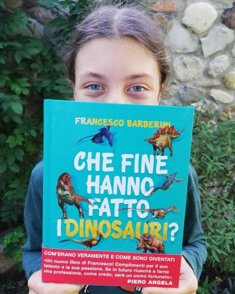 I dinosauri raccontati dal dodicenne aspirante ornitologo Francesco Barberini con un tributo di Piero Angela