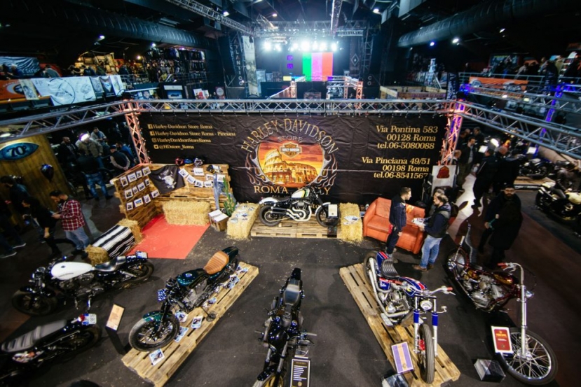 Prende il via oggi l’Eternal City Motorcycle Custom Show a Cinecittà World