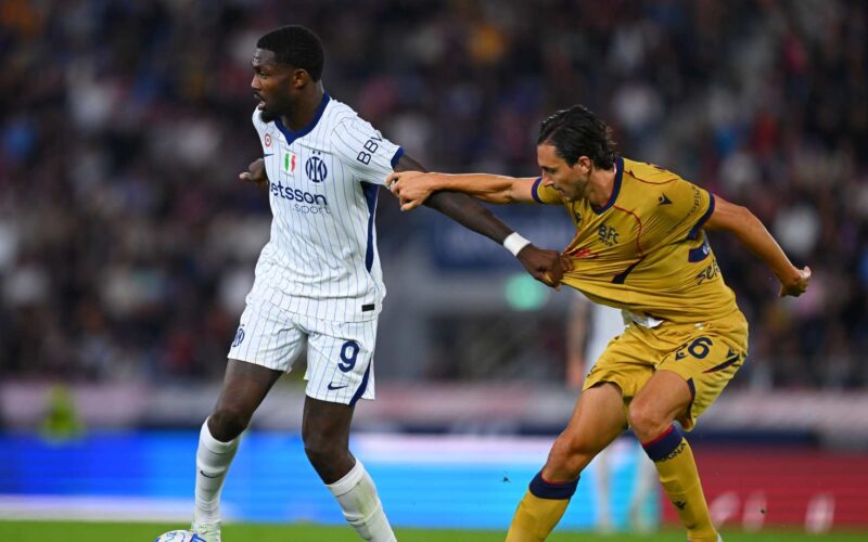 Bologna-Inter 1-3, nerazzurri in rimonta