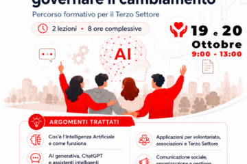 Corso gratuito online sull’Intelligenza Artificiale per volontari del Terzo Settore